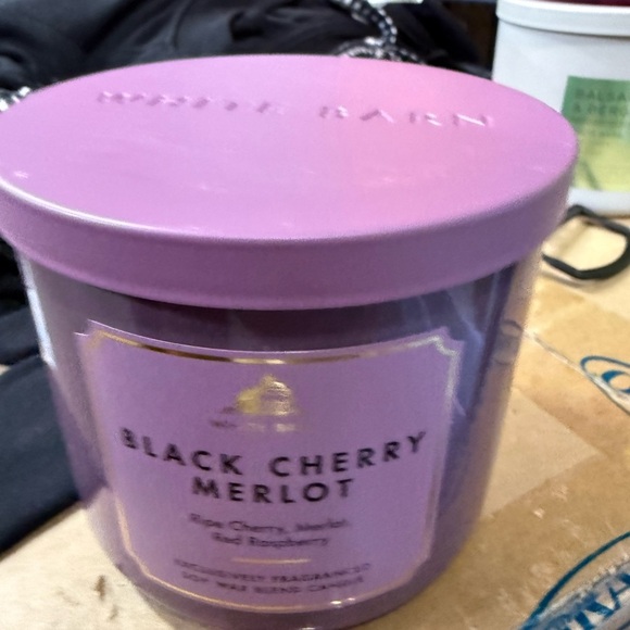 Other - White Barn Black Cherry Merlot Candle